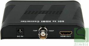 SDI から HDMI へ変換するコンバーター [LKV368] SDI to HDMI コンバーター (SDI / HD-SDI /3G-SDI をHDMIに 変換 )　0290-00