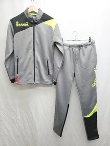 ◇ Θ GRANDE.F.P グランデ エフ ピー フットボール ジャケット パンツ セットアップ 上下 サイズM グレー系 レディース P