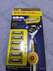 新品・未開封　Gillette proSHIELD プロシールド 電動 替刃 6個付セット