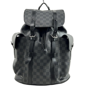 ルイヴィトン LOUIS VUITTON リュックサック/バックパック N41379 クリストファーPM TR3108/FRID確認済み バッグ ダミエグラフィット