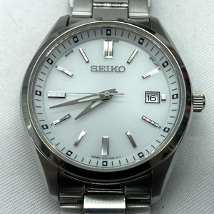 【中古】SEIKO セイコーセレクション Sシリーズ 7B72-0AC0 シルバー×ホワイト[240019474079]