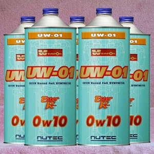 【送料無料】NUTEC UW-01 0w10「究極のハイパフォーマンスエンジンオイル」5 L 