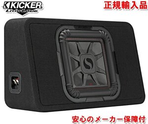 正規輸入品 KICKER キッカー 10インチ 25cm ウーハー搭載 ウーファーボックス TL7T102（2Ω）