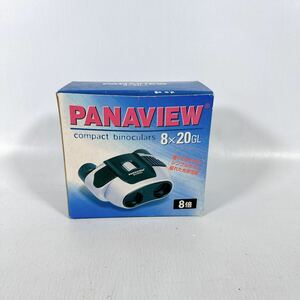 未使用　PANAVIEW　双眼鏡 ゴルフ　8×20　ケース付き