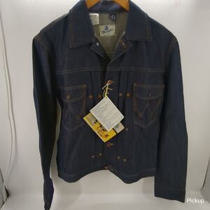 【未使用】 Wrangler デニムジャケット メンズ インディゴ SIZE S 11MJ LIMITED EDITION EUROPE BLUE BELL [タグ付き] ◆3104/磐田店