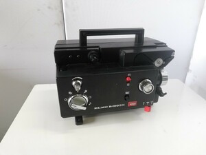 管理84(中古現状、即発送)ELMO/エルモ K-100 SM 8mm映写機 本体