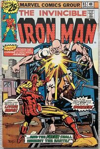 アメコミ Iron man #85スパイダーマン 1974年 marvel マーベル リーフ ヴィンテージ アメリカ アイアンマン spider man venom ヴェノム