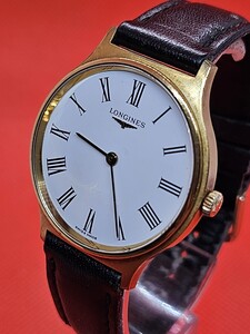 稼働品 極美品 正規品 LONGINES ロンジン アンティーク 手巻き 機械式 メンズ腕時計 G1396