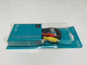 PlayStation ps genuine AV cable scph-10030 boxed