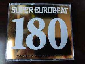 【即決】 中古オムニバス2CD+DVD 「SUPER EUROBEAT VOL.180 ANNIVERSARY NON-STOP DJ SELECTION」 スーパーユーロビート パラパラ PARAPARA