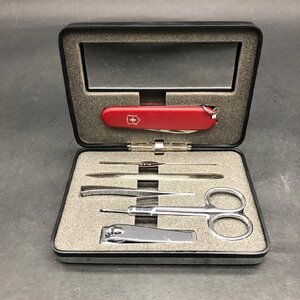 SW1112-13-4-4 VICTORINOX ビクトリノックス オリジナルセット スイス ナイフ 爪切り ピンセット ハサミ 箱サイズ W12 D9 H2.5 60サイズ