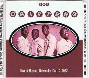 ＣＤ　ドリフターズ／Live At Harvard University, Dec. 2, 1972