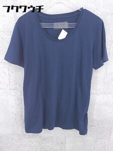 ◇ wjk ダブルジェイケイ 半袖 Tシャツ カットソー L ネイビー # 1002799926966