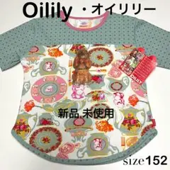Oilily・オイリリー《カットソー半袖Tシャツ》 総柄プリント・152