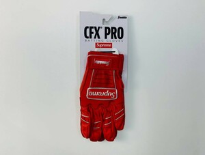 【正規品】Supreme / Franklin CFX Pro Batting Glove Red シュプリーム バッティンググローブ 野球 