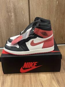 NIKE AIR JORDAN 1 Track Red 29.5cm ジョーダン ナイキ　ジョーダン1 jordan Nike トラックレッド　ツマグロ　サイズ29.5cm レア