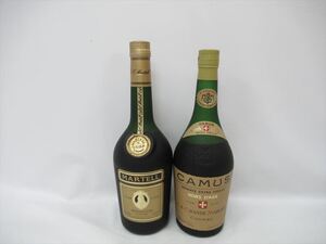 1円★未開栓【ブランデー】コニャック 2本セット まとめ売り マーテル VSOP メダリオン カミュ HORS DAGE 700ml　C