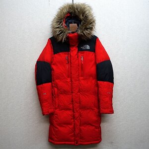 THE NORTH FACE ノースフェイス ハイベント ダウンジャケット 800FP メンズ XSサイズ 正規品 レッド D8327