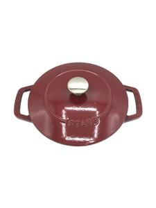 Staub◆Wa nabe M/サイズ:18cm/RED/使用済み/ストウブ