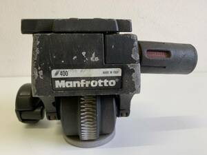 Manfrotto マンフロット 雲台 #400 大型ギア雲台 自由雲台 ギアヘッド MADE IN ITALY