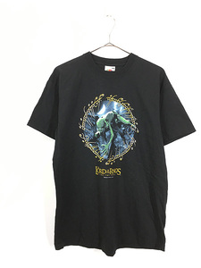 古着 00s The Lord of the Rings The Two Towers 「gollum」 ゴラム ムービー Tシャツ M