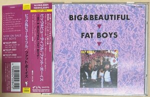 ファット・ボーイズ ビッグ&ビューティフル Fat Boys Big & Beautiful TECP-23649 Sex Machine Teichiku Sutra Records