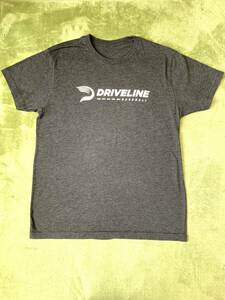 中古★ドライブライン Driveline 野球 Baseball Tシャツ ★濃グレー 