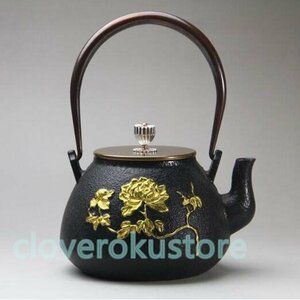 ★新品★南部鉄器 ★老鉄瓶 素肌鉄瓶 未塗装鉄器 提梁壺 対応 鉄やかん 鉄分補給 鉄びん