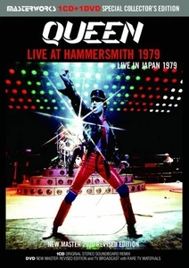 QUEEN / LIVE AT HAMMERSMITH 1979 + JAPAN (1CD&1DVD) クイーン