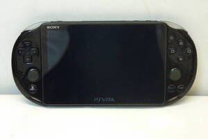 PSVITA 本体 PCH-2000 中古 本体のみ 通電確認済 動作未確認 初期化済 状態良好