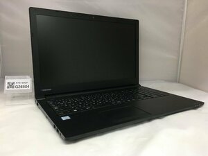 ジャンク/ TOSHIBA B65/H Corei7-8世代 メモリ4.1GB ストレージ無し 【G26504】