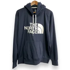 未使用 THE NORTH FACE ノースフェイス IC Back Logo Sweet HD ロゴ フーディー スウェットパーカー NT12008IC XXL ネイビー メンズ 古着 中古 USED