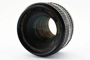 ADS3659★ 実用品 ★ ミノルタ MINOLTA MC ROKKOR-PF 50mm F1.7