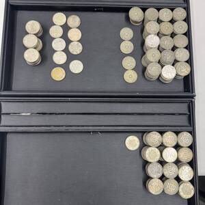 H#8225　100円銀貨まとめ　100円　オリンピック39枚 稲穂121枚 鳳凰164枚　計324枚　重さ約1540g　額面32400円　大量　昭和　古銭　記念