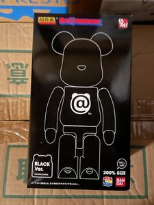 ◎ MEDICOM TOY メディコムトイ BE@RBRICK ベアブリック 超合金 200% BLACK Ver. フィギュア MEDICOM TOY EXHIBITION 現状品