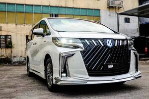 TOYOTA トヨタ 30系 アルファード 後期 WALD 仕様 ルック フロントグリル ヴァルド バルド 30後期