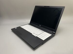 ★1円スタート★富士通 LIFEBOOK A579/CX Core i5 型番不明 4GB★現状引き渡し★ストレージ/OS無★液晶不良★通電のみの確認★