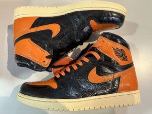 NIKE AIR JORDAN 1 RETRO HIGH OG SHATTERED BACKBOARD 3.0 US9.5 新品 555088-028