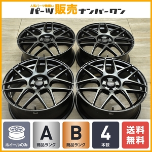 【人気ホイール】WedsSport SA-27R 18in 7.5J +45 PCD100 4本セット 86 プリウス カローラツーリング スポーツ BRZ インプレッサ レガシィ