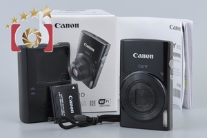 【中古】Canon キヤノン IXY 210 ブラック コンパクトデジタルカメラ 元箱付き