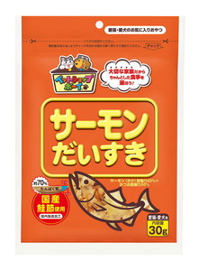 マルトモ サーモンだいすき 30g 犬猫用おやつ