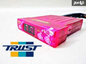 【ストア出品】TRUST トラスト GReddy グレッディ TURBO TIMER ターボタイマー 汎用品 スケルトン ピンク 棚2Z3