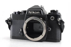 動作品 ニコン Nikon FE ボディ 黒 ブラック MF 一眼レフ フィルムカメラ 管F235