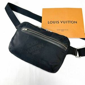 ルイヴィトン　ダミエジュアン　ショルダーバッグ　ボディバッグ　メンズ　キャンバス　LOUIS VUITTON 黒 ブラック メッセンジャーバッグ