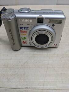 送料無料S87841 Canon コンパクトデジタルカメラ PowerShot A70 PC1043 キャノン パワーショット 60サイズ 不動 ジャンク