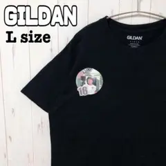 ATATIANAJEFFERSON 半袖tシャツ フォト　プリント　黒　海外古着