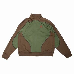 Supreme シュプリーム 24AW Jordan Tricot Track Jacket トリコトラックジャケット M ブラウン×カーキ