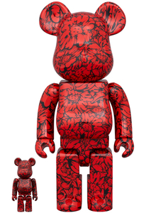 新品 BE@RBRICK SHUN SUDO Mr.Scarlet 100％ & 400％ MEDICOM TOY ベアブリック kaws カウズ BASQUIAT BANKSY