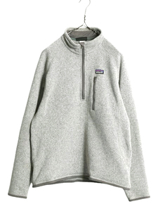 パタゴニア ベターセーター ハーフジップ メンズ M / Patagonia アウトドア フリース ジャケット プルオーバー ブルゾン ハイネック グレー