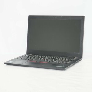 1円~【ジャンク】Lenovo ThinkPad X280 Core i3-8130U 2.2GHz/8GB/SSD256GB/12インチ/OS無【栃木出荷】